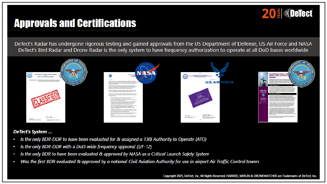 Certificaciones y Aprobaciones